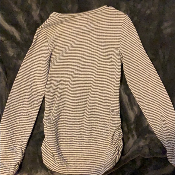 EUC Kidpik Long Sleeve Striped Shirt Girls 10 M - Picture 4 of 4